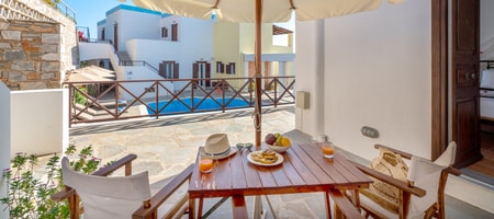 Studio with Pool View