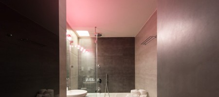 Deluxe Suite with Outdoor heated whirlpool with Caldera and Sunset view
