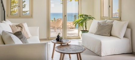 Panoramic Split Level Two-Bedroom Villa with Sea view