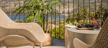 Luxury Split Level Two-Bedroom Residence with Mountain & Sea view