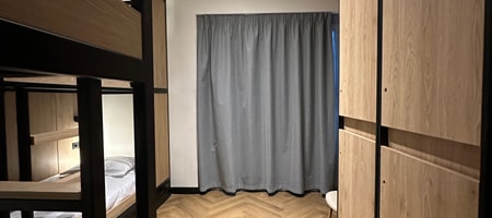 4Bed Dorm with Shared Bathroom