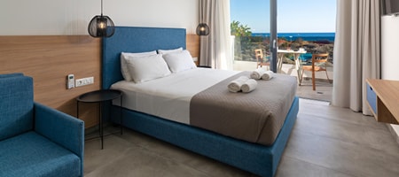 Aquarius Beach Hotel Rhodes - Lux Double Sea View