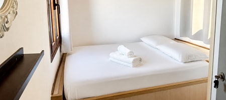Double Room with Double Bed & Shared Bathroom