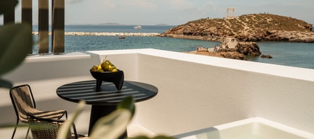 Temple Sea View Suite with Outdoor Jacuzzi
