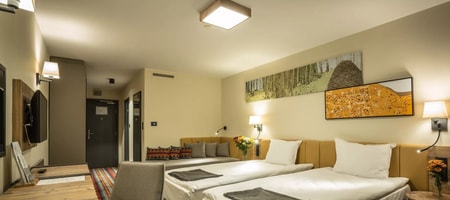 ❄ Premium Twin Connecting Room Slope View