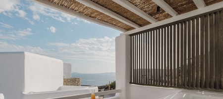 Junior Suite with outdoor mini plunge pool