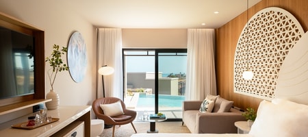 Superior Double Sea View Private Pool