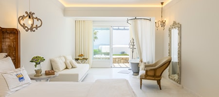 Premium Aegean Room with Partial Sea View
