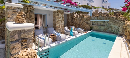 Signature Two Bedroom Suite with Private Pool & Garden View
