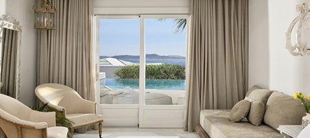 Signature Aegean Room with Private Pool and Sea View