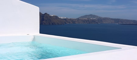Phaos Oia Suites - Suite with Hot Tub & Sea View
