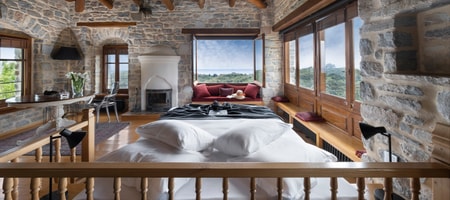 Grand Suite with Panoramic Sea View - Thivi