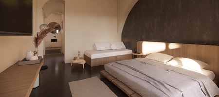 Superior Suite with Outdoor Jetted Tub and Sea View