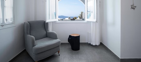 Deluxe Double Room with Caldera View