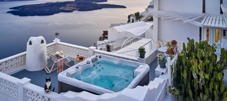 Superior Apartment Split Level with Indoor - Outdoor Hot Tub & Caldera View 3 BEDROOMS