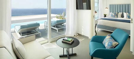Grand Suite with Private Pool & Panoramic Sunset View - New Section