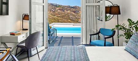 Deluxe Suite with Semi-Private Pool & Sea View - New Section