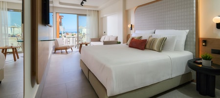 Superior Double Room with Side Sea View
