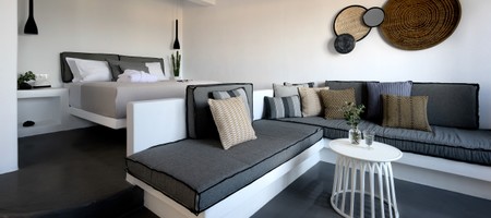 Aegean View Suite with Private Outdoor Heated Jacuzzi
