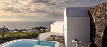 Two Bedrooms Sunset & Sea View Suite with Pool
