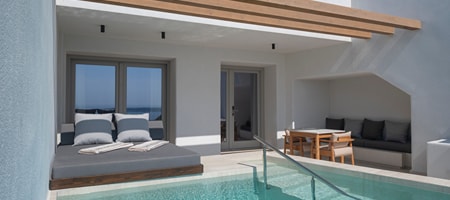 Sunset & Sea View Suite with Pool