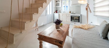 Cozy Apartment Split Level-Santorita 6