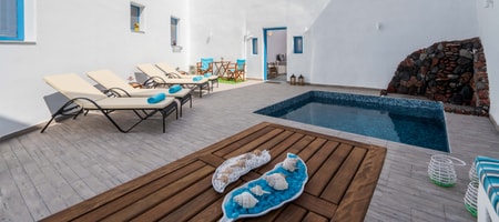 Cave Grand Suite with shared pool- Santorita 7