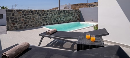 Suite with Private Heated Pool