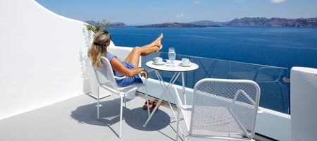 Deluxe Double with Panoramic Caldera View