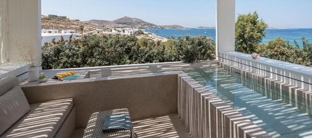 Signature Room with Outdoor Hot Tub & Panoramic Sea View