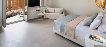 Deluxe Swim-up Double Room with Terrace and Outdoor Refreshing Whirlpool