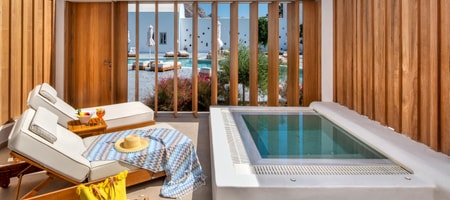 Deluxe Double Room with Terrace and Outdoor Refreshing Whirlpool