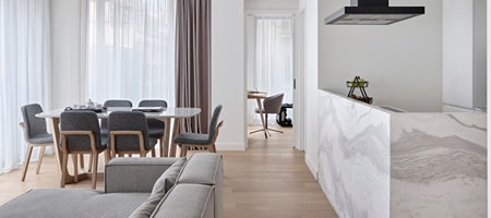 Deluxe Two Bedroom Residence with Office Room-Acropolis View Lounge