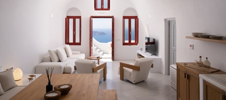 Three Bedroom Villa with Caldera View & Jacuzzi