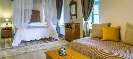 Suite With Fireplace & Mountain View