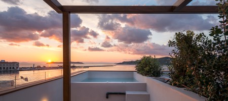 Junior Suite Sea View with private mini pool No 4