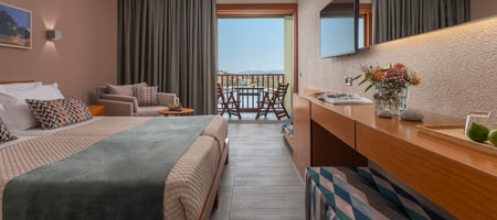 Superior Room with Koukounaries Beach View