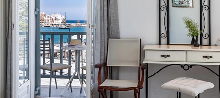 Marialena Rooms - Double Room Sea View
