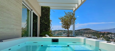 Penthouse Residence with two private Infinity Jacuzzis
