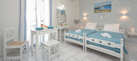 Upstairs Studio with Balcony