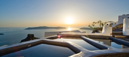 Enigma | Superior Cave Suite with Outdoor Plunge Pool & Caldera View