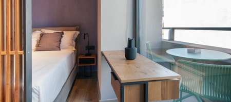 Twin Bedroom with Balcony