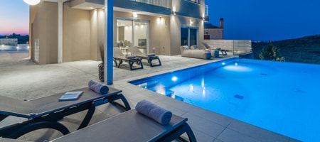 Two-Bedroom Villa with Private Pool and Sea View-Split Level