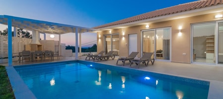 Four-Bedroom Villa with Private Pool and View