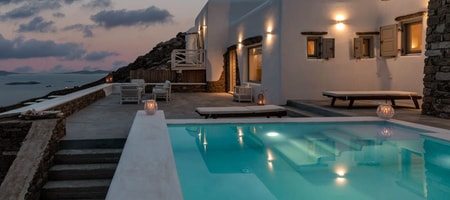 3 BD | Agia Sofia | Div Sea View Villa  | Private Pool
