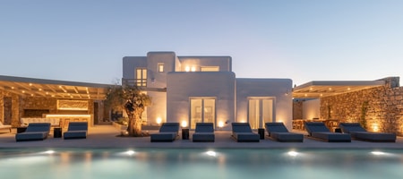 7 BD | Kalafatis | Villa Grand Blue | Private Pool