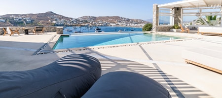 5 BD | Ornos | Villa Special Mar | Private Pool | Resort Access