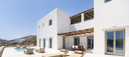 3 BD | Ornos Korfos | Villa Delia 1 | Private Heated Pool