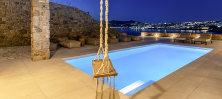 5 BD | Ornos Korfos | Villa Delia 3 | Private Heated Pool