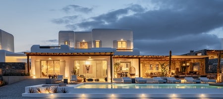 6 BD | Kalafatis | Villa Orizons I | Private Pool